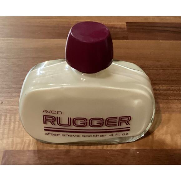 Vintage AVON Rugger 4 oz After Shave Soother Men's Aftershave - Picture 2 of 7